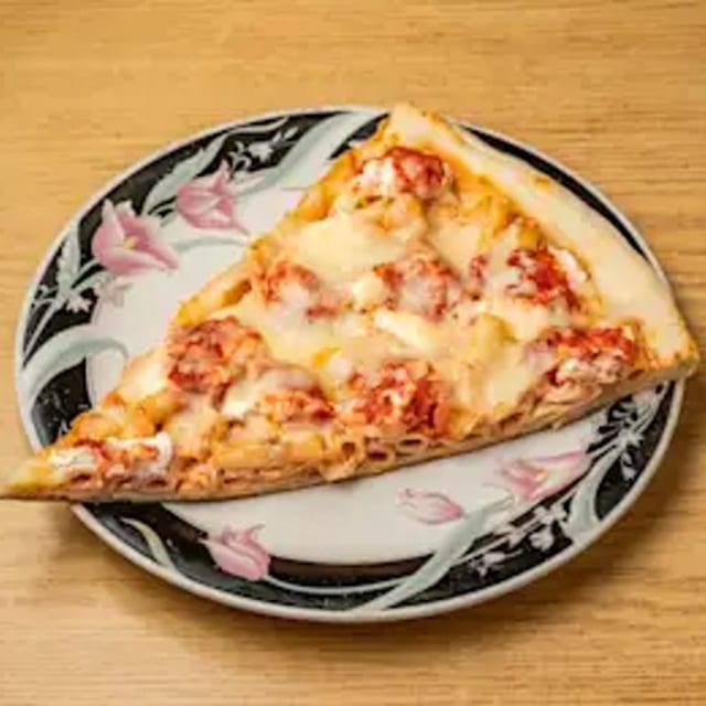 Baked Ziti Pizza.